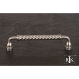 RK International - 5'' c/c Twisted Pull - Satin Nickel