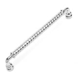RK International - 8'' c/c Twisted Pull - Polished Nickel