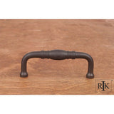 RK International - 3'' c/c Barrel Middle Pull - Oil Rubbed Bronze