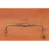 RK International - 5'' c/c Barrel Middle Pull - Antique English