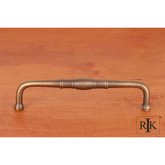 RK International - 5'' c/c Barrel Middle Pull - Antique English