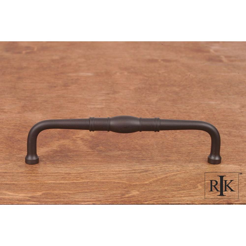 RK International - 5'' c/c Barrel Middle Pull - Oil Rubbed Bronze
