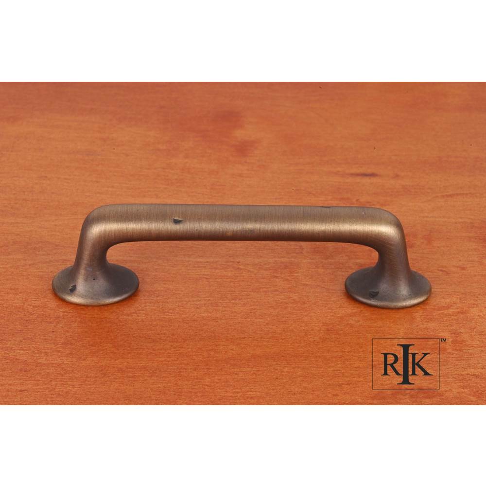RK International - 4'' c/c Distressed Rustic Pull - Antique English