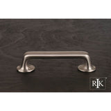 RK International - 4'' c/c Distressed Rustic Pull - Satin Nickel