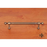 RK International - 5'' c/c Plain Pull with Decorative Ends - Antique English