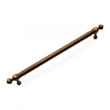 RK International - 8'' c/c Plain Pull with Decorative Ends - Antique English