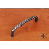 RK International - 5'' c/c Lines and Crosses Pull - Distressed Nickel