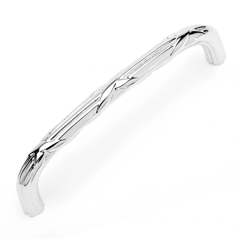 RK International - 5'' c/c Lines and Crosses Pull - Polished Nickel