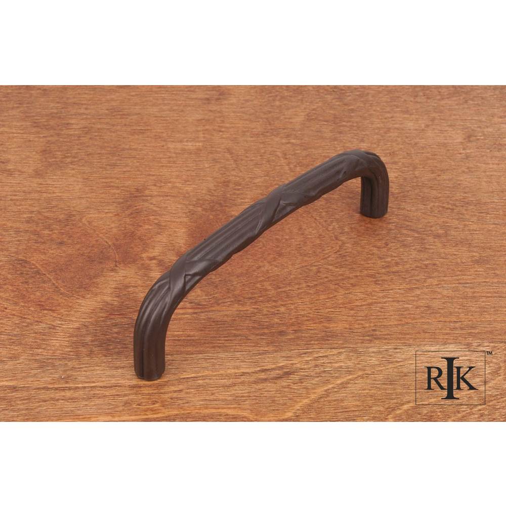 RK International - 5'' c/c Lines and Crosses Pull - Oil Rubbed Bronze