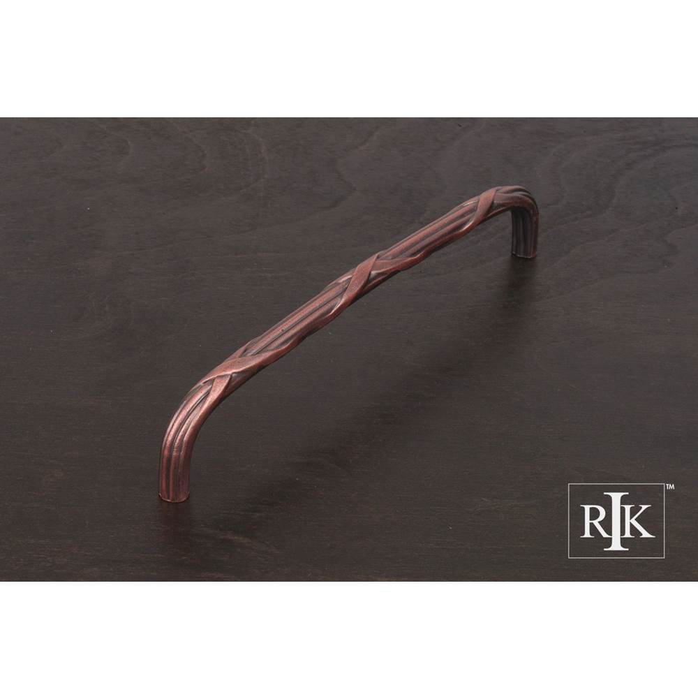 RK International - 8'' c/c Lines and Crosses Pull - Distressed Copper