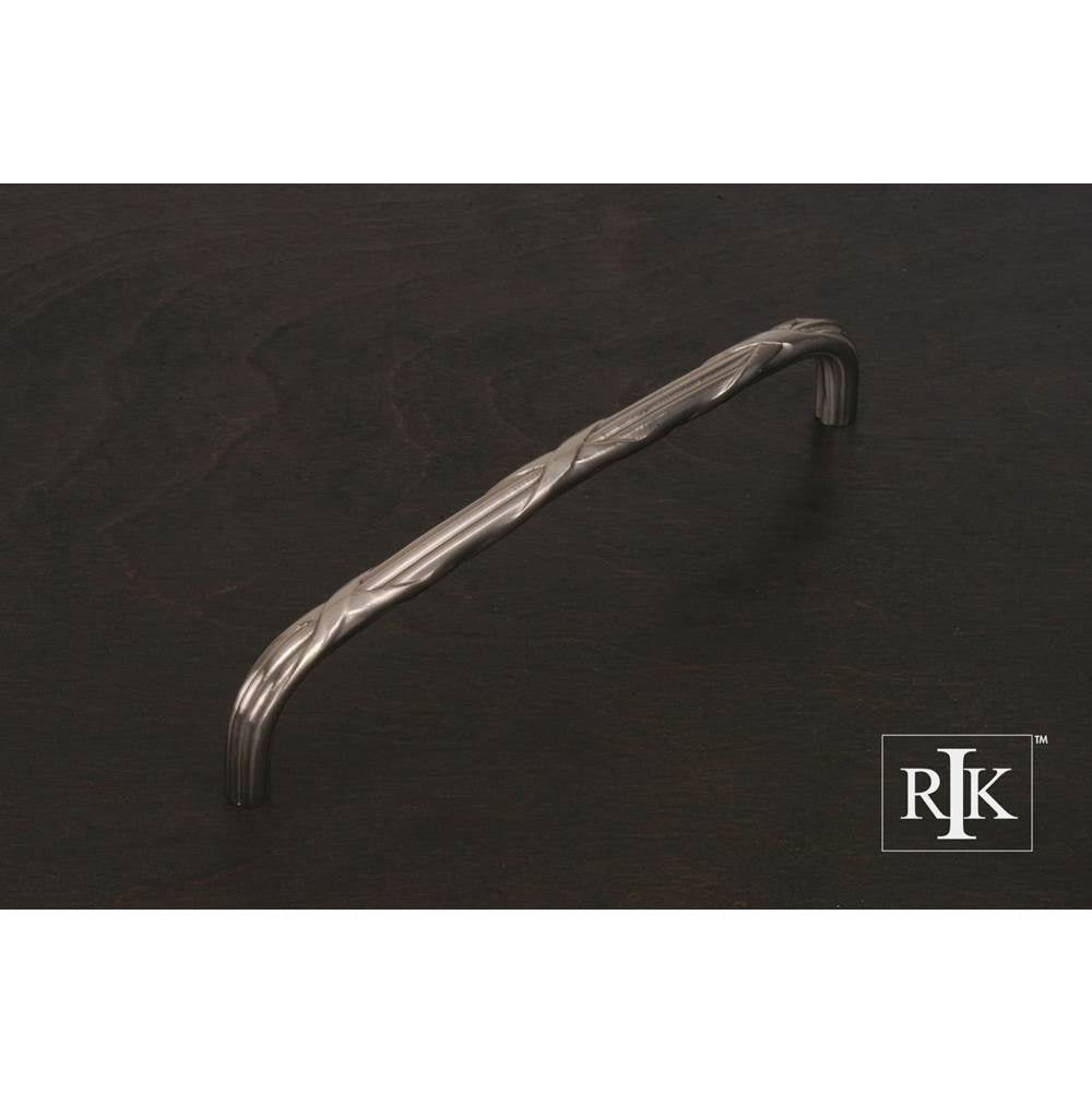 RK International - 8'' c/c Lines and Crosses Pull - Satin Nickel