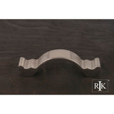 RK International - 3'' c/c Wavy Contoured Pull with Lines - Satin Nickel