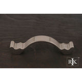 RK International - 3 1/2'' c/c Wavy Contoured Pull with Lines - Satin Nickel