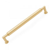 RK International - 10'' c/c Cylinder Middle Pull - Satin Brass
