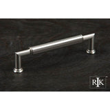 RK International - 5'' c/c Cylinder Middle Pull - Satin Nickel