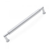 RK International - 8'' c/c Cylinder Middle Pull - Polished Chrome