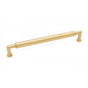 RK International - 8'' c/c Cylinder Middle Pull - Satin Brass