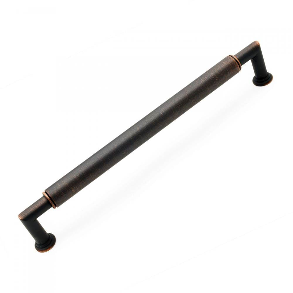 RK International - 8'' c/c Cylinder Middle Pull - Valencia Bronze