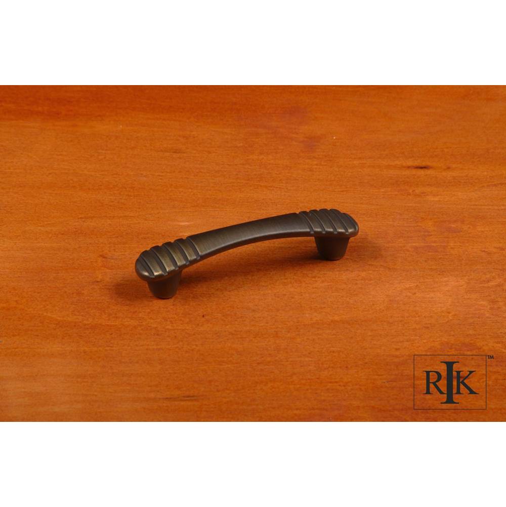RK International - 3'' c/c Ridges  at  Edge Pull - Antique English