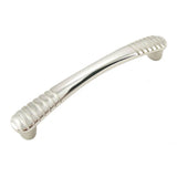 RK International - 5'' c/c Ridges  at  Edge Pull - Polished Nickel