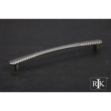 RK International - 8'' c/c Ridges  at  Edge Pull - Satin Nickel