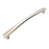 RK International - 8'' c/c Ridges  at  Edge Pull - Polished Nickel