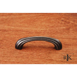 RK International - Contoured Lines Bow Pull - Distressed Nickel