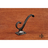 RK International - Plain Coat and Hat Hook - Distressed Nickel