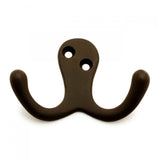 RK International - Two Pronged Flared Small Hook - Oil Rubbed Bronze