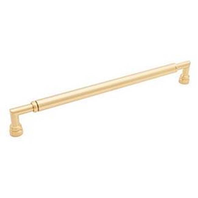RK International - 18'' c/c Cylinder Middle Appliance Pull - Satin Brass