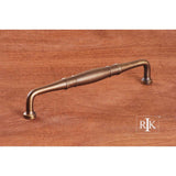 RK International - Barrel Middle Appliance Pull - Antique English