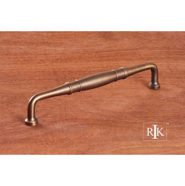 RK International - Barrel Middle Appliance Pull - Antique English