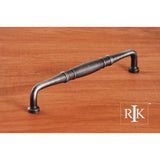 RK International - Barrel Middle Appliance Pull - Distressed Nickel