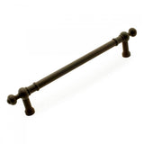 RK International - 12'' c/c Plain Appliance Pull with Decorative Ends - Oil Rubbed Bronze