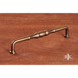 RK International - Beaded Middle Appliance Pull - Antique English