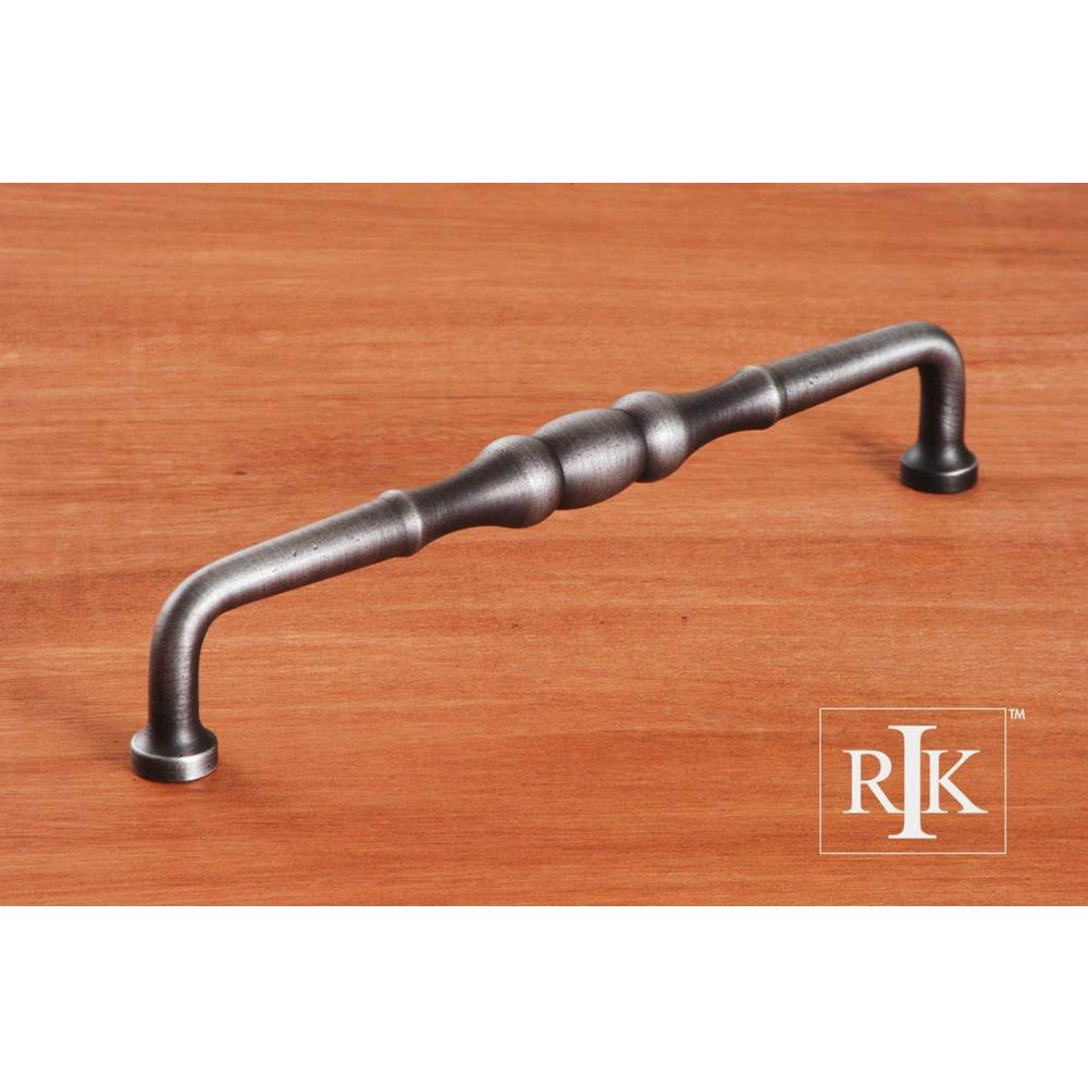 RK International - Beaded Middle Appliance Pull - Distressed Nickel