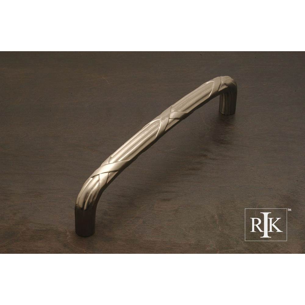 RK International - Lines and Crosses Appliance Pull - Satin Nickel