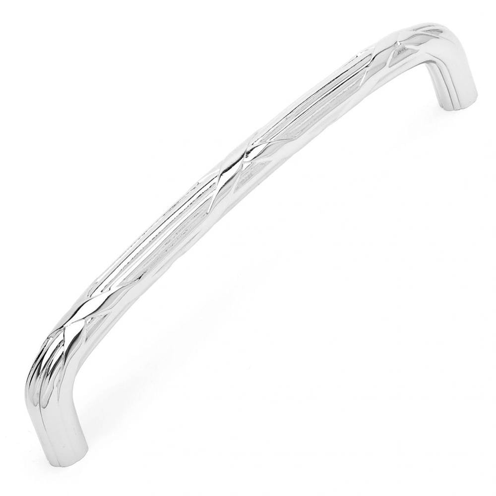 RK International - Lines and Crosses Appliance Pull - Polished Nickel