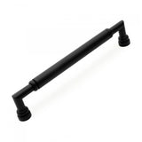 RK International - 12'' c/c Cylinder Middle Appliance Pull - Black