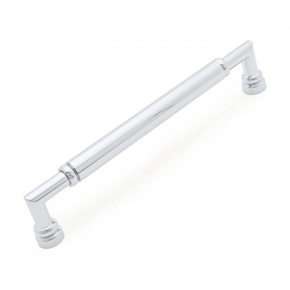 RK International - 12'' c/c Cylinder Middle Appliance Pull - Polished Chrome