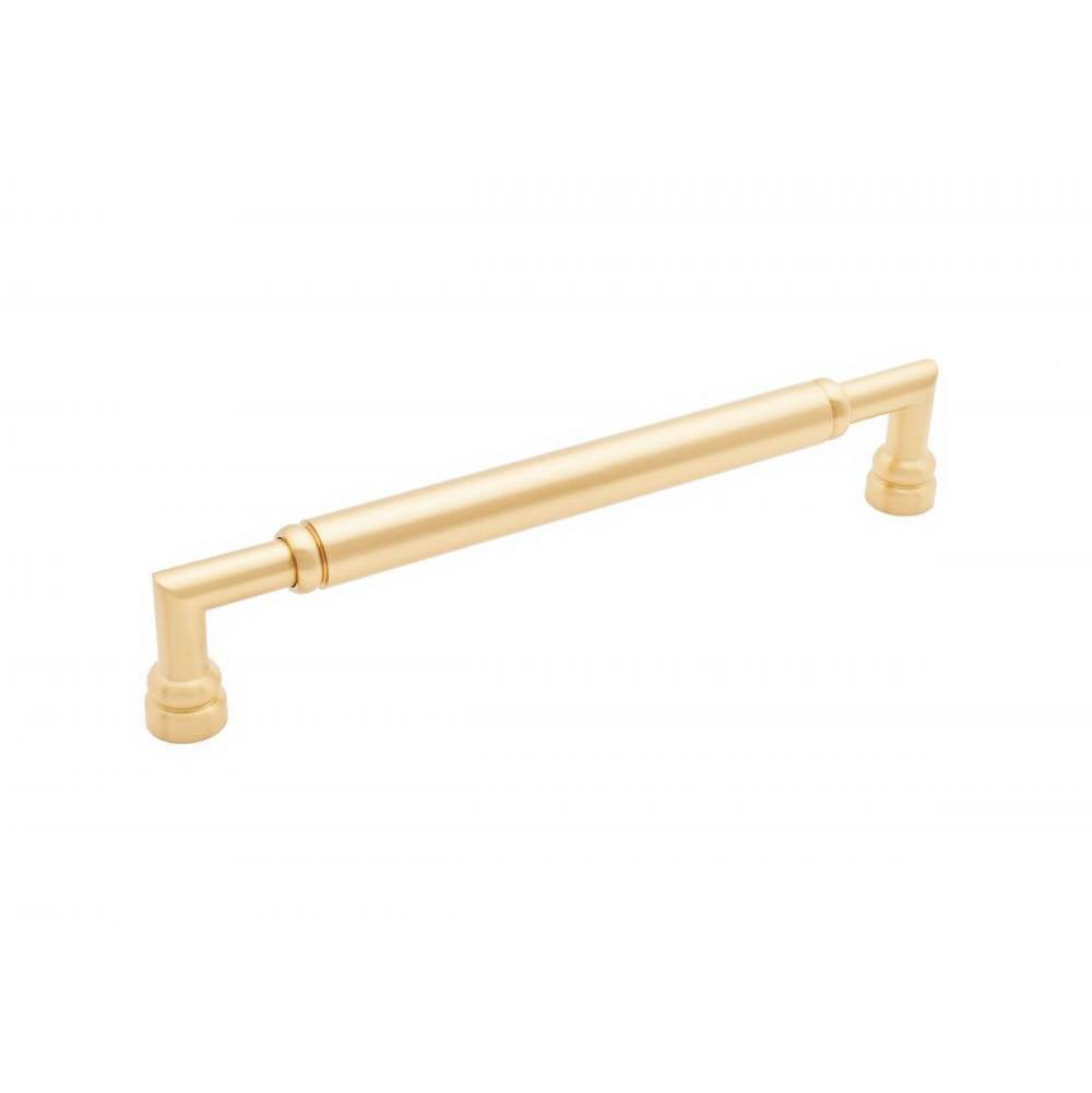 RK International - 12'' c/c Cylinder Middle Appliance Pull - Satin Brass