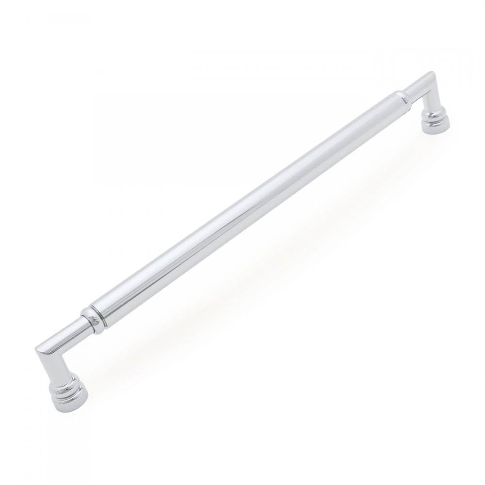 RK International - 18'' c/c Cylinder Middle Appliance Pull - Polished Chrome