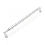 RK International - 18'' c/c Cylinder Middle Appliance Pull - Polished Chrome