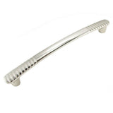 RK International - 12'' c/c Ridges  at  Edge Appliance Pull - Polished Nickel