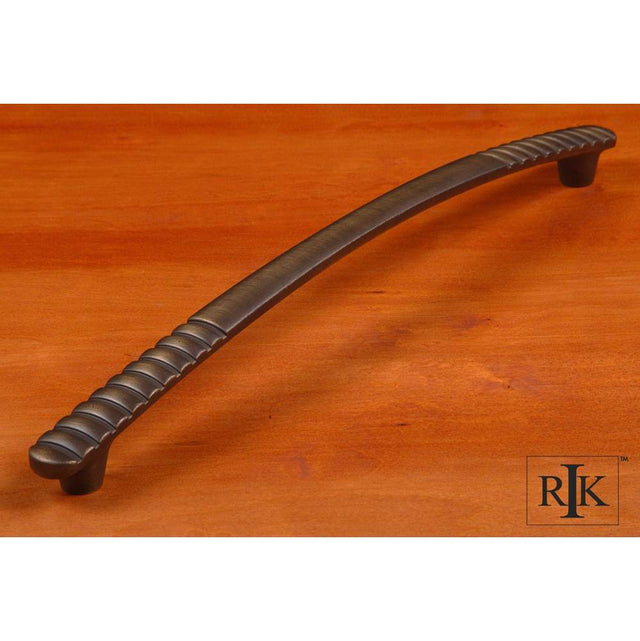 RK International - 18'' c/c Ridges  at  Edge Appliance Pull - Antique English