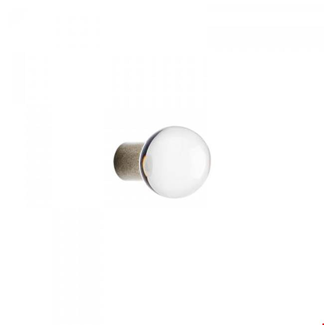 Rocky Mountain Hardware - Cabinet Hardware Cabinet Knob, Round, Crystal