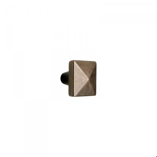 Rocky Mountain Hardware - Cabinet Hardware Cabinet Knob, Square