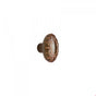 Rocky Mountain Hardware - Cabinet Hardware Cabinet Knob, Acanthus, oval