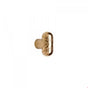 Rocky Mountain Hardware - Cabinet Hardware Cabinet Knob, Ribbon & Reed