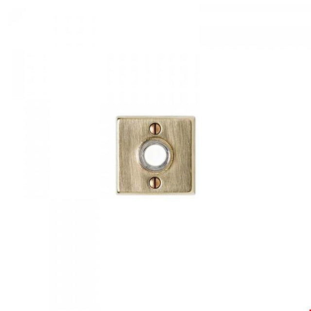 Rocky Mountain Hardware - Square Metro Escutcheon Door Bell Button